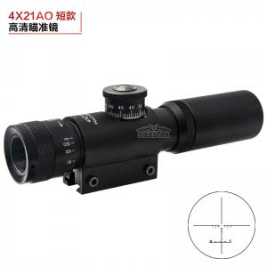4X21分化版瞄准镜 测距坐标分化版 短小精致