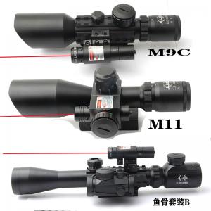 狙击神系列 M9C M11 3-9x40EG鱼骨+HD2M1+8813