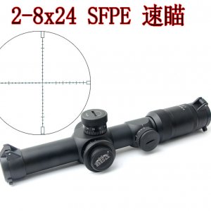 2-8x24SFPE薄壁红绿灯制锁速瞄